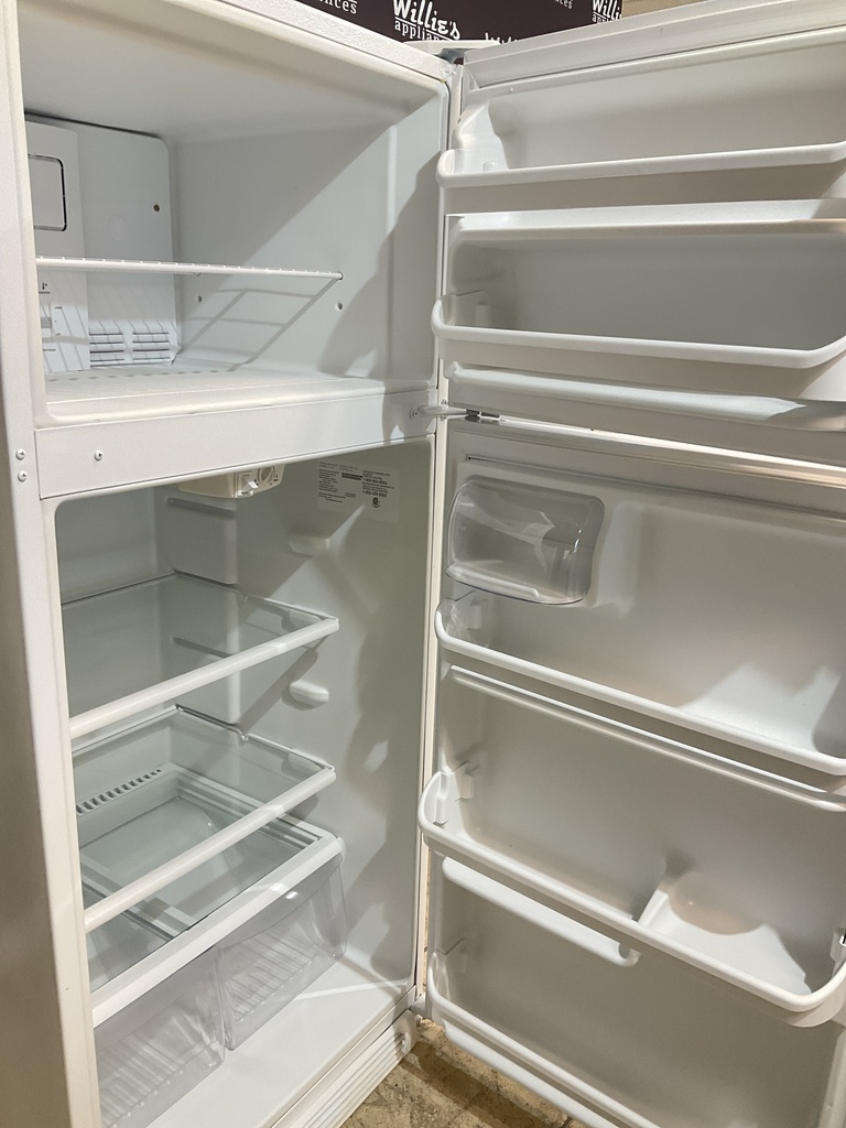 White Westinghouse Used Refrigerator Top and Bottom 30x66 1/2” (White)