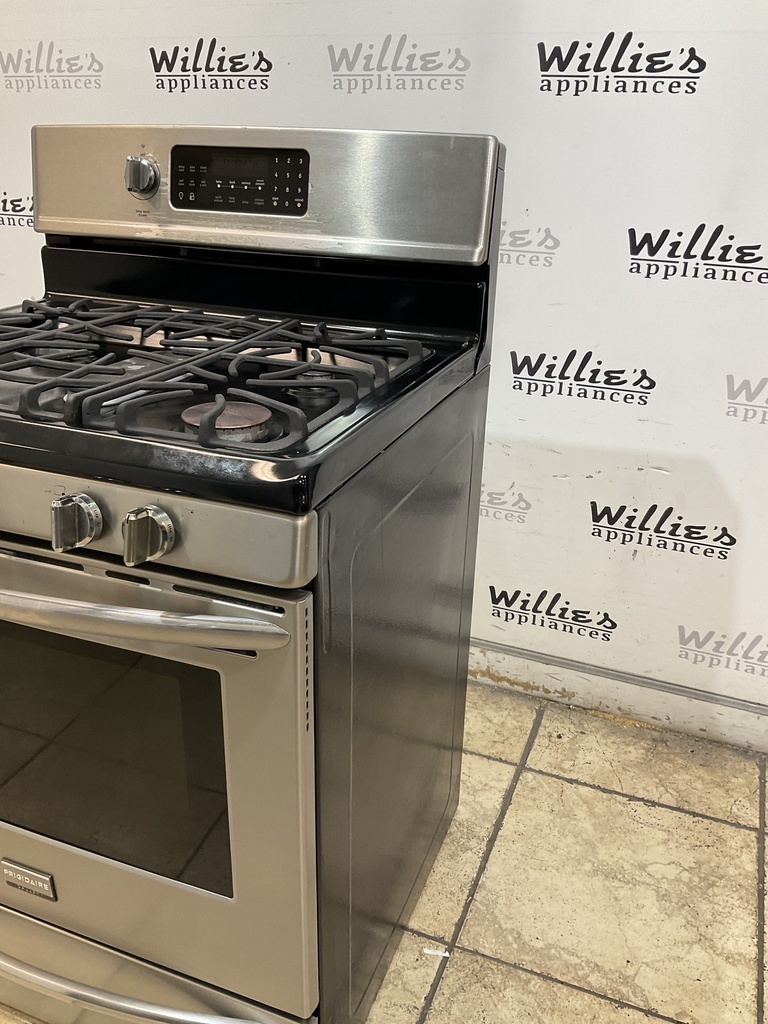 Frigidaire Used Natural Gas Stove 30inches (Stainless Steel) 