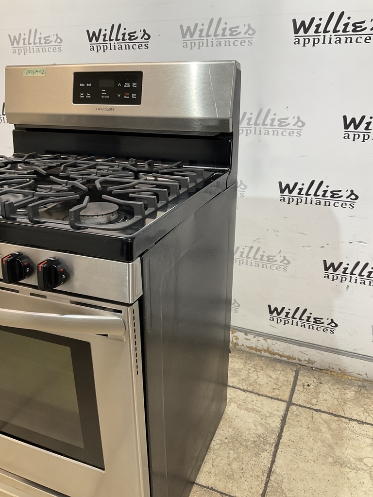 Frigidaire Used Natural Gas Stove 30inches (Stainless Steel) 