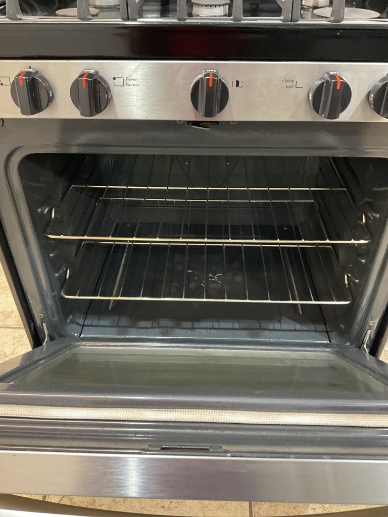 Frigidaire Used Natural Gas Stove 30inches (Stainless Steel) 