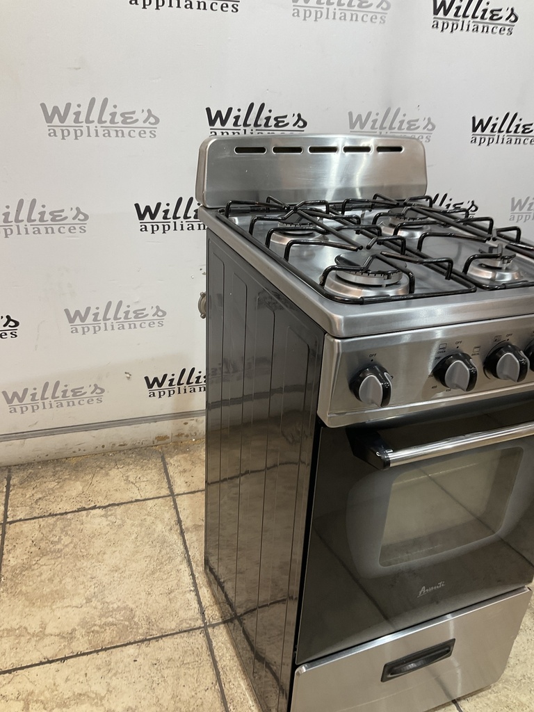 Avanti Used Natural Stove 19 1/2” (Stainless Steel) 