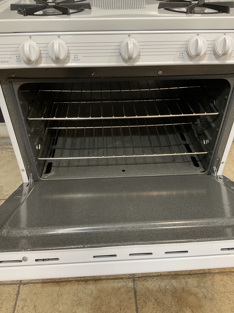 Premier Used Natural Gas Stove 30inches (white)
