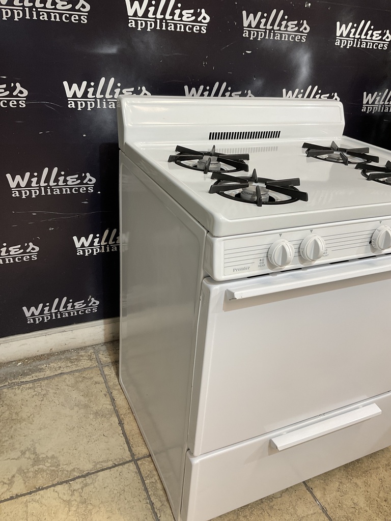 Premier Used Natural Gas Stove 30inches (white)