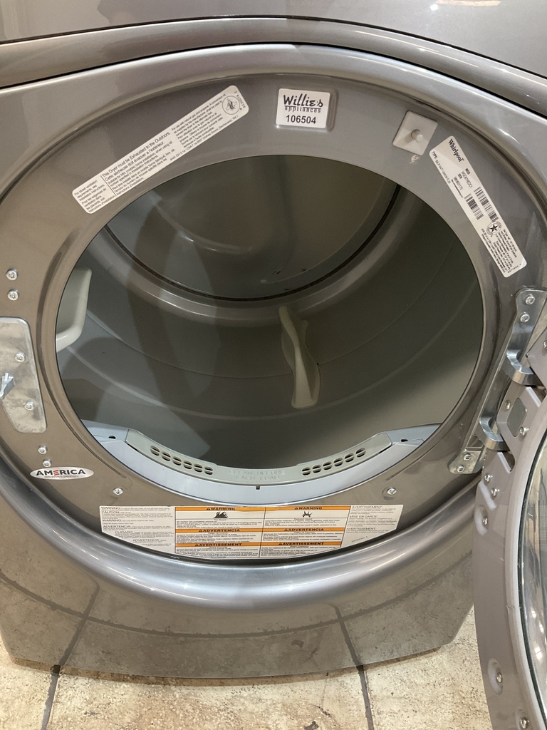 Whirlpool Used Natural Gas Dryer 27inches (Grey) 