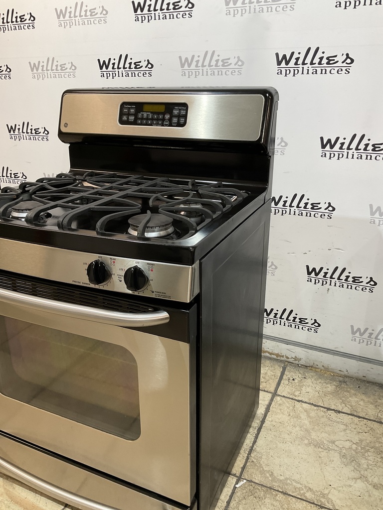 Ge Used Natural Gas Stove 30inches (Stainless Steel) 