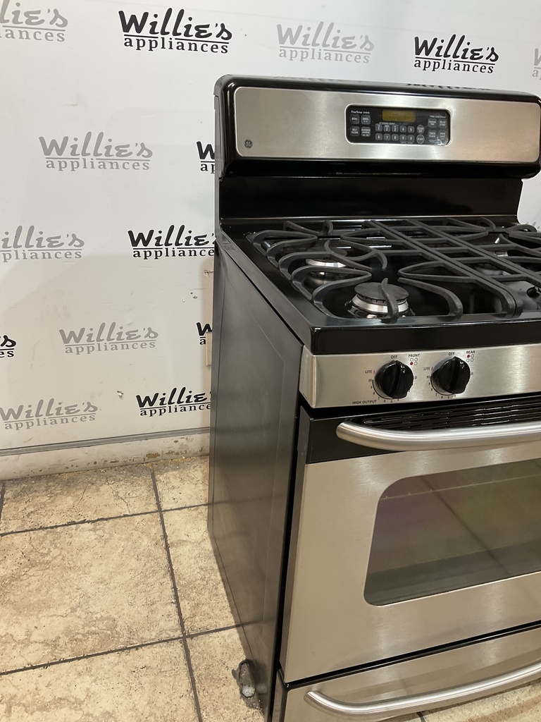 Ge Used Natural Gas Stove 30inches (Stainless Steel) 