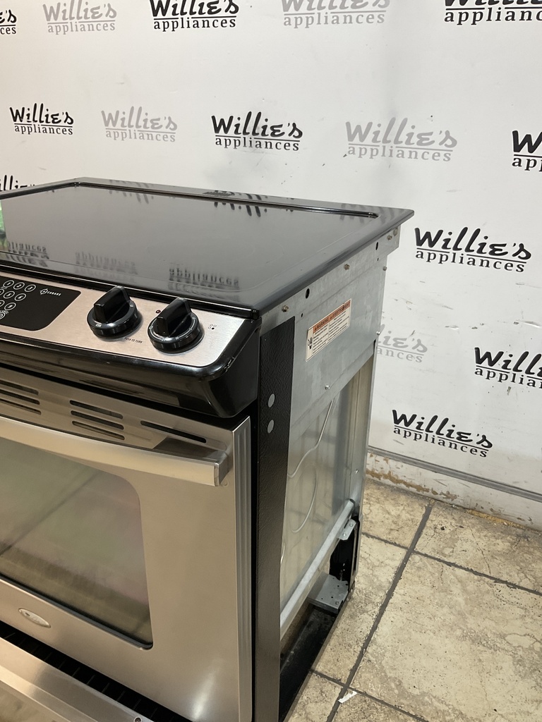 Whirlpool Used Electric Stove 30inches {4 prong} } (Stainless Steel) 