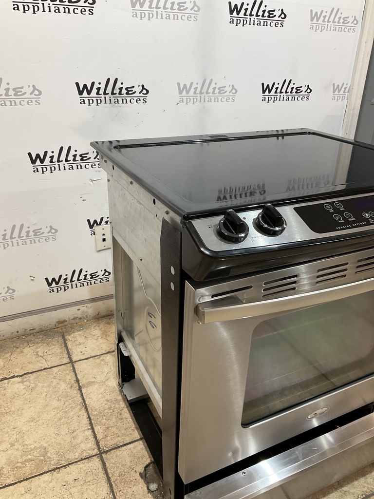 Whirlpool Used Electric Stove 30inches {4 prong} } (Stainless Steel) 