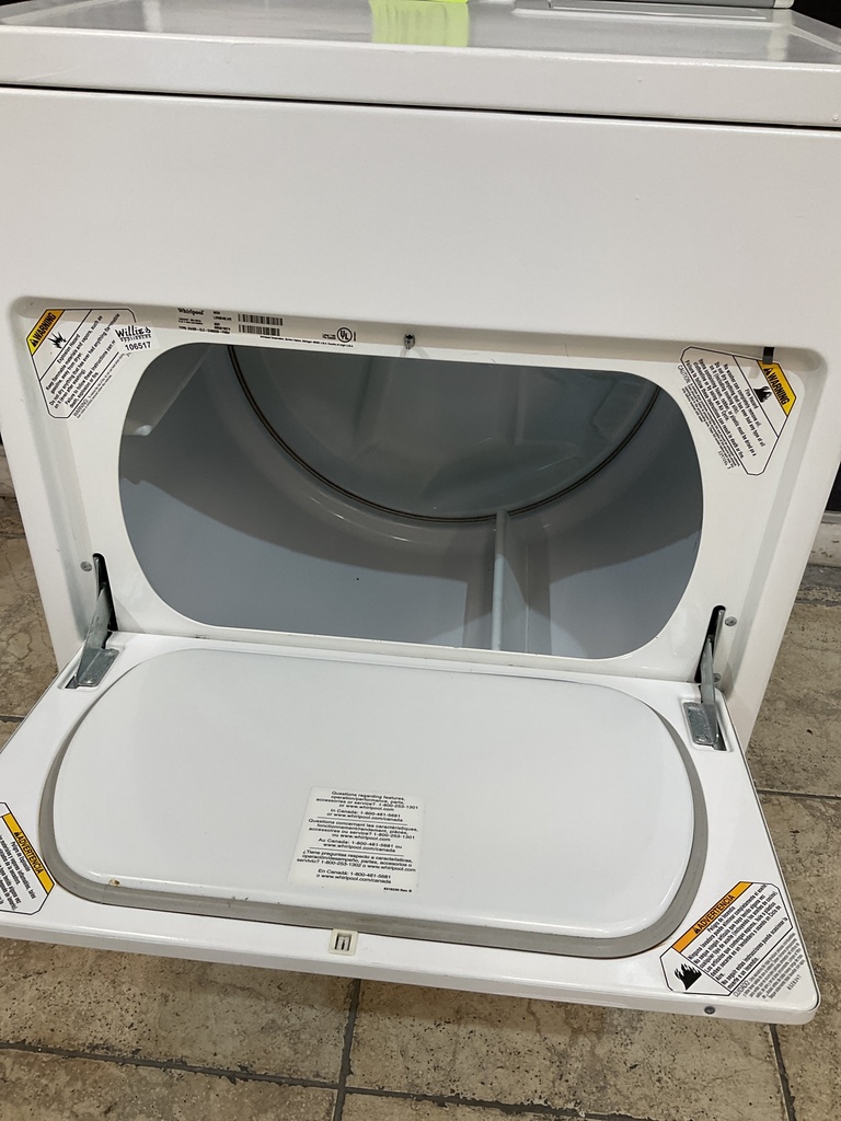 Whirlpool Used Electric Dryer 29inches {4 prong} (White) 