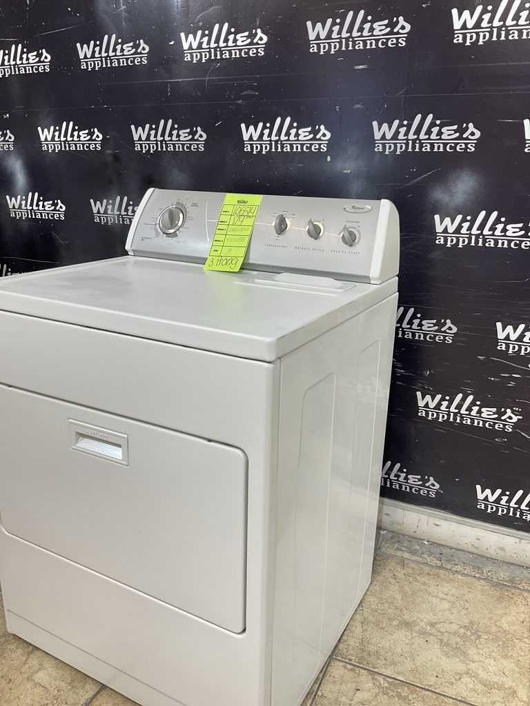 Whirlpool Used Electric Dryer 29inches {3 prong} 