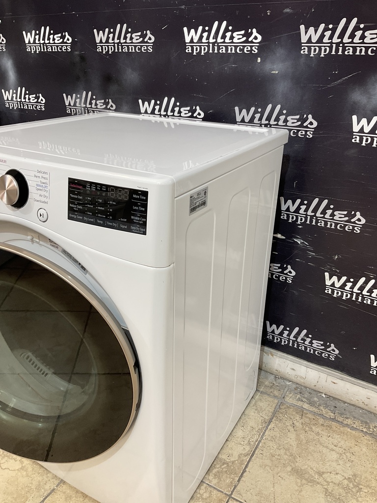 Lg Used Electric Dryer 220volts (30 AMP) 27inches {3 prong} (White) 