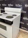 Ge Used Electric Stove 220volts (40*50 AMP) 30inches {3 prong} (White) 