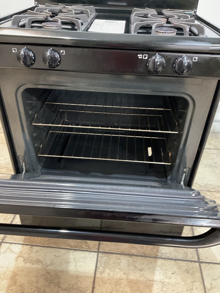 Frigidaire Used Natural Gas Stove 30inches (Black)