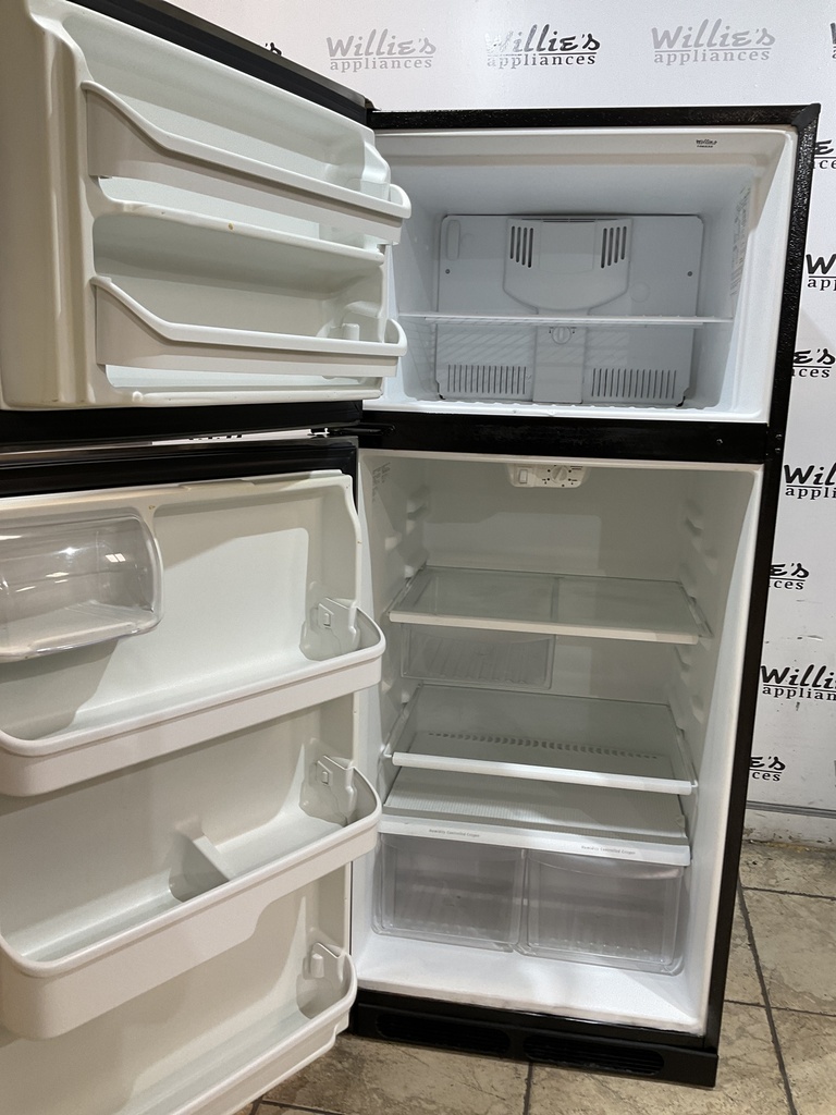 Frigidaire Used Refrigerator Top and Bottom 28x64 1/2” (Stainless Steel) 