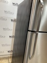 Frigidaire Used Refrigerator Top and Bottom 30x66 (Stainless Steel) 