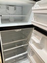 Frigidaire Used Refrigerator Top and Bottom 30x66 (Stainless Steel) 
