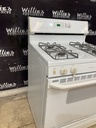 Hotpoint Used Natural Gas Stove 30inches (White) 