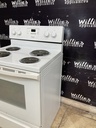 Whirlpool Used Electric Stove 220volts (40/50 AMP) 30inches {no cord} (White) 