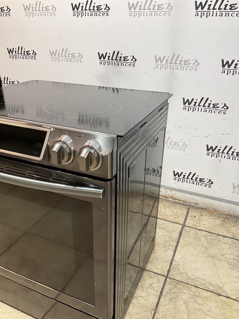 Samsung Used Electric Stove 30inches (black Stainless) 