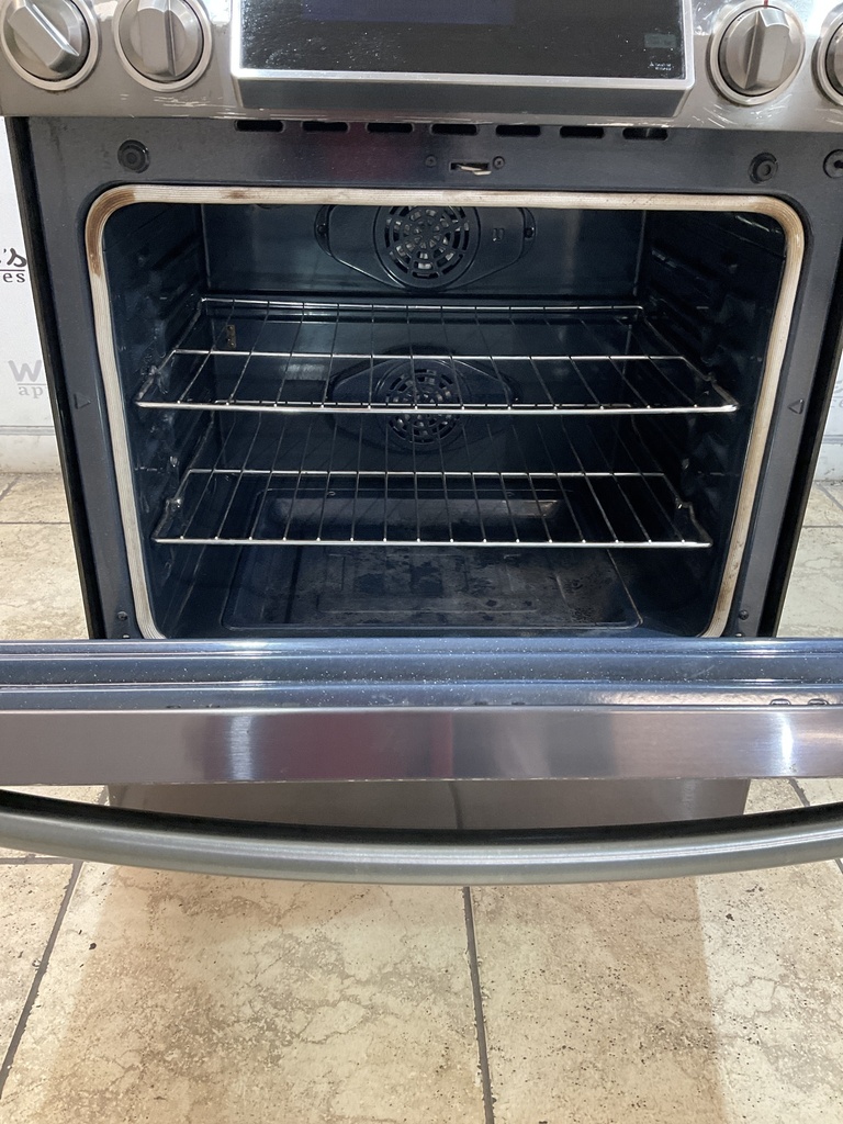 Samsung Used Electric Stove 30inches (black Stainless) 