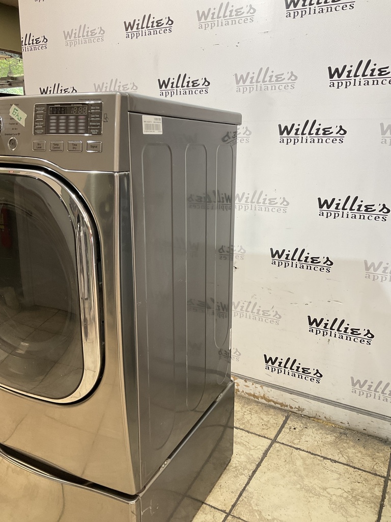 Lg Used Natural Gas Dryer 27inches (Grey) 