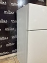 Hotpoint Used Refrigerator Top and Bottom 28x61 1/2”  (white) 