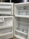 Hotpoint Used Refrigerator Top and Bottom 28x61 1/2” (White) 