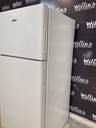Hotpoint Used Refrigerator Top and Bottom 28x61 1/2” (white) 