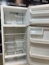 Ge Used Refrigerator Top and Bottom 28x67 1/2” (White) 