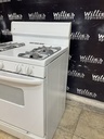 Ge Used Natural Gas Stove 30inches (White) 