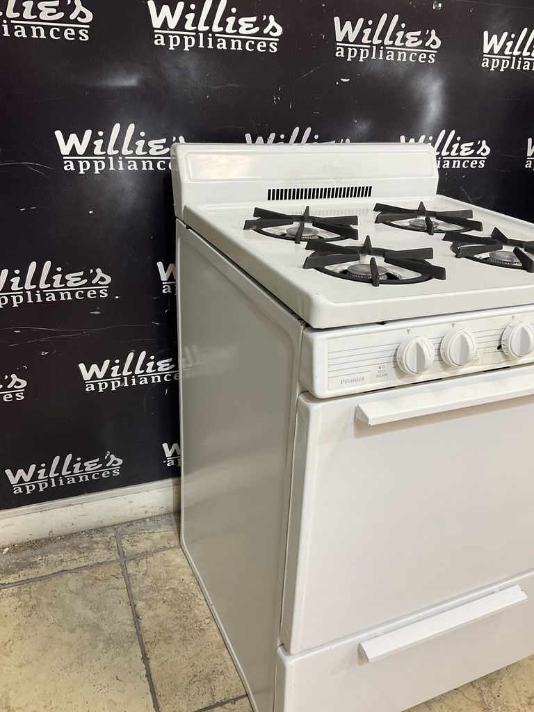 Premier Used Natural Gas Stove 23 1/2” (white) 