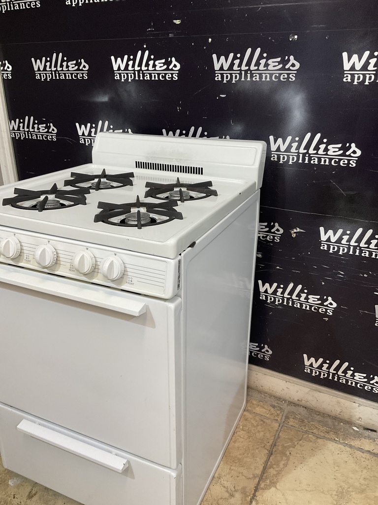 Premier Used Natural Gas Stove 23 1/2” (white) 