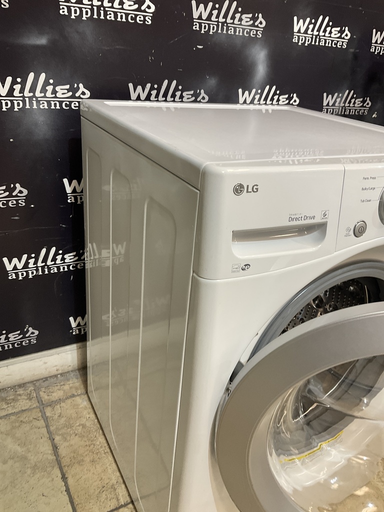 Lg Used Washer Front-load 27inches (white) 