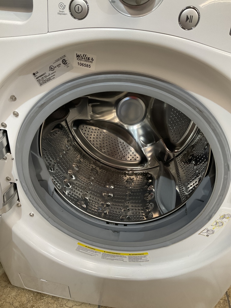 Lg Used Washer Front-load 27inches (white) 