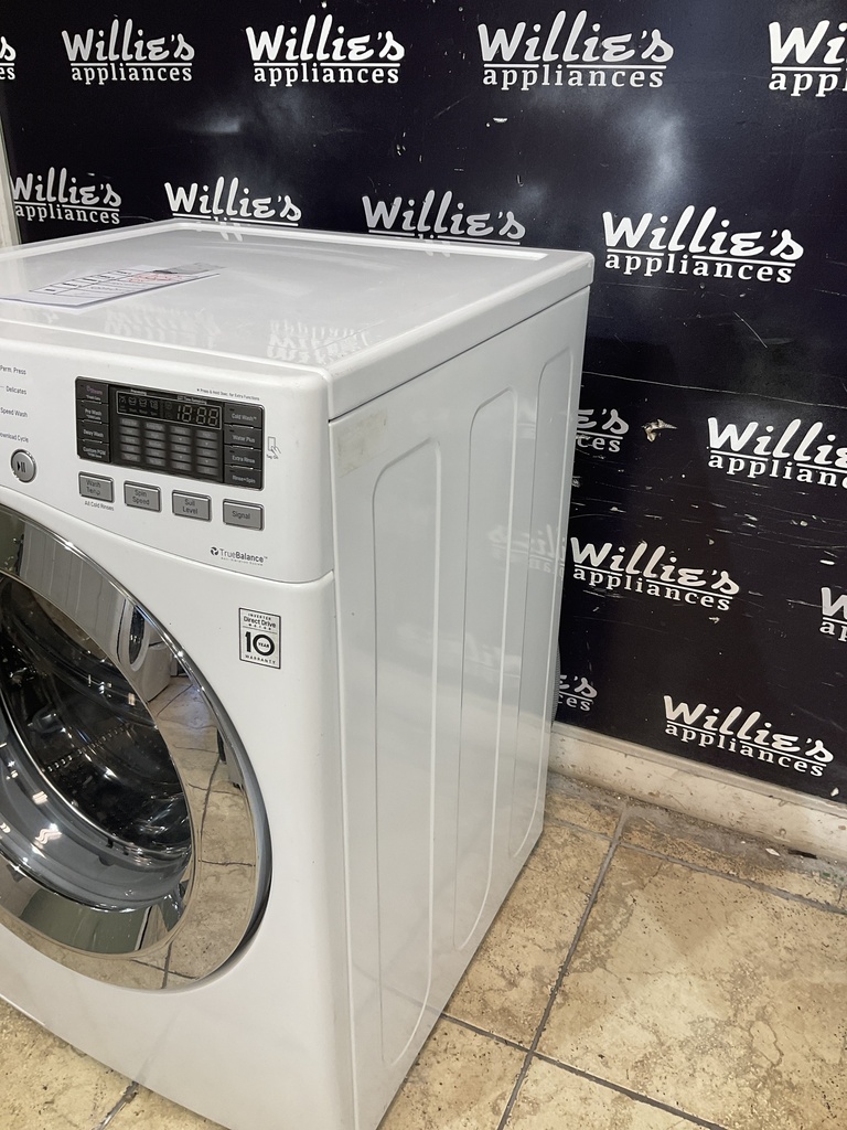 Lg Used Washer Front-Load 27inches (White) 
