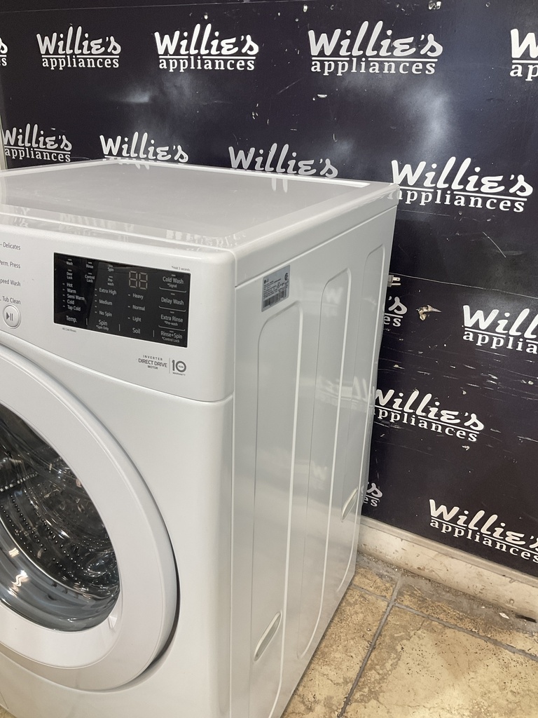 Lg Used Washer Front-load 27inches (White) 