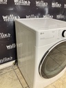 Lg Used Electric Dryer 220volts (30 AMP) 27inches {} (White) 