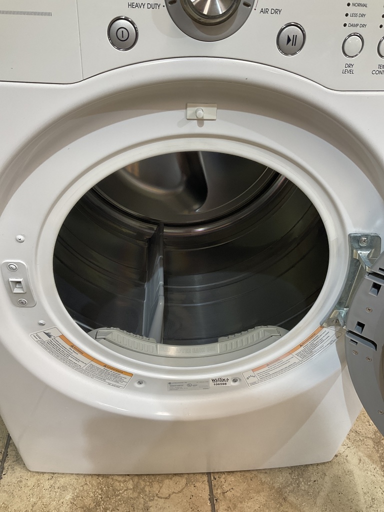 Lg Used Electric Dryer 220volts (30 AMP) 27inches {3 prong} (White) 