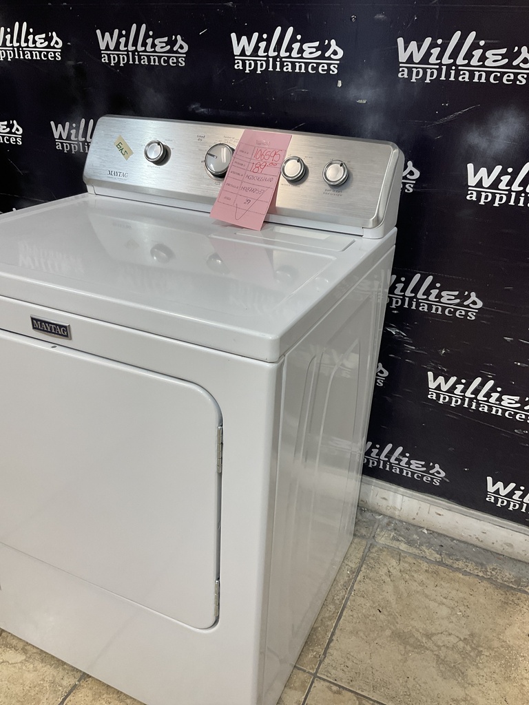 Maytag Used Natural Gas Dryer 29inches (white) 