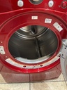 Lg Used Electric Dryer 220volts (30 AMP) 27inches {3 prong} (Red) 
