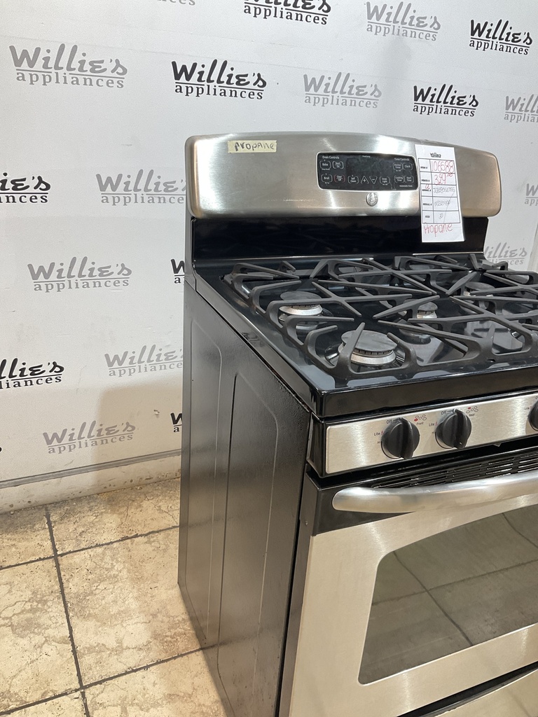 Ge Used Gas Propane Stove 30inches (stainless steel) 