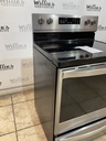 Whirlpool Used Electric Stove 220volts (40/50 AMP) 30inches {no cord}  (Stainless Steel) 