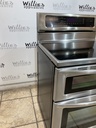 KitchenAid Used Electric Stove 220volts (40/50 AMP) 30inches {3 prong} (Stainless steel) 