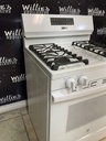 Ge Used Natural Gas Stove 30inches (White)