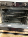 Hotpoint Used Natural Gas Stove 30inches (White/black) 
