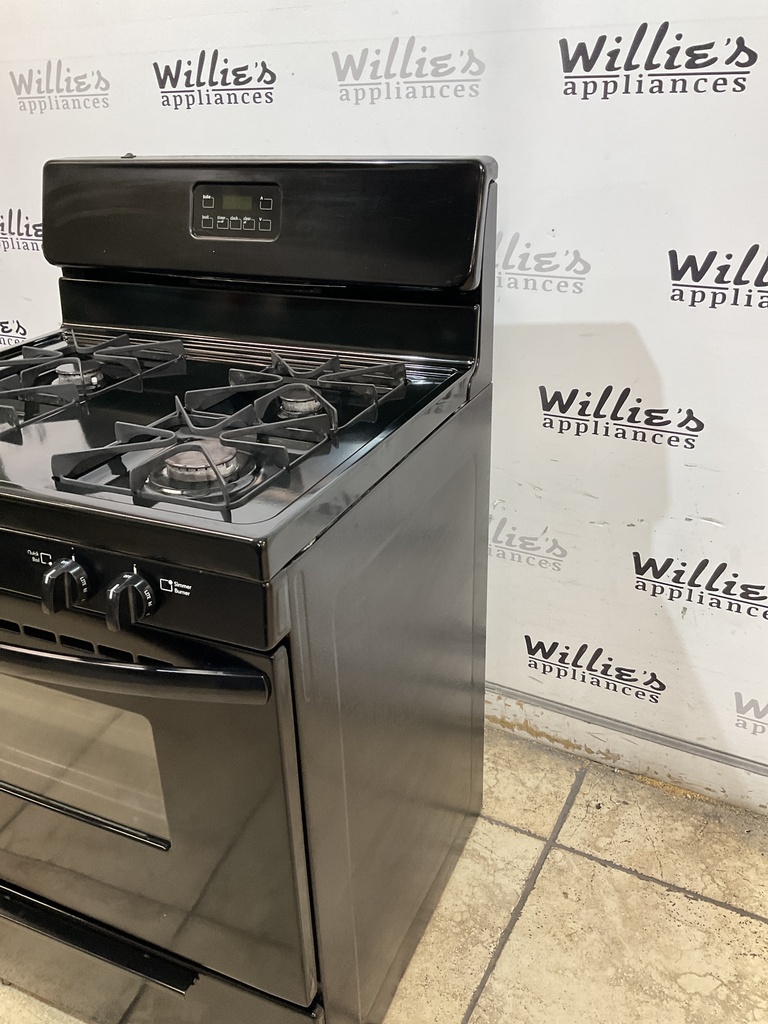 Frigidaire Used Natural Gas Stove 30inches (Black) 