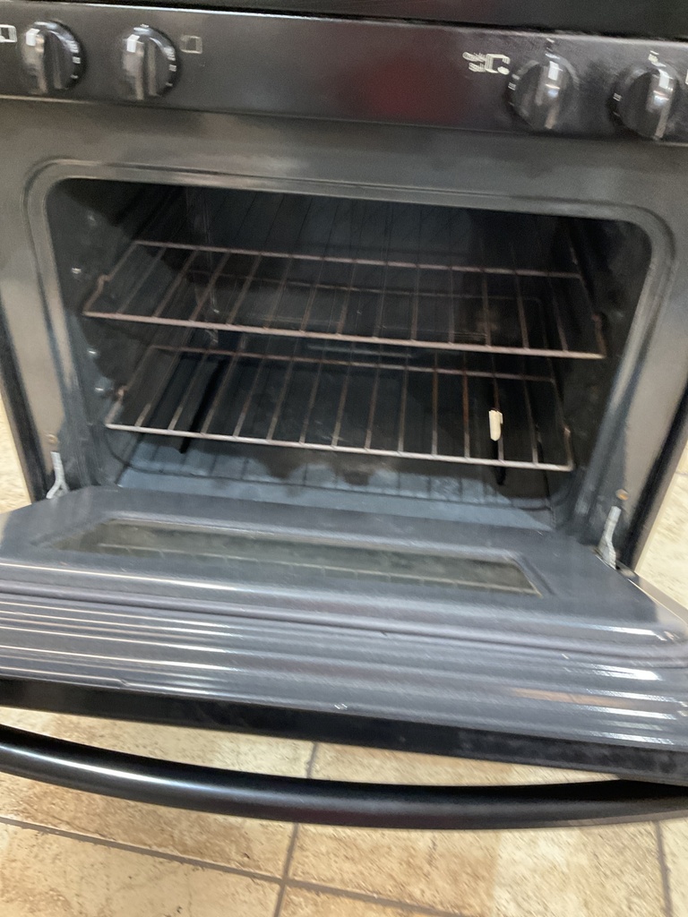 Frigidaire Used Natural Gas Stove 30inches (Black) 