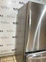 Whirlpool Used Refrigerator Top and Bottom Mount 33x69 (Stainless Steel) 