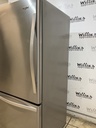 Whirlpool Used Refrigerator Top and Bottom Mount 33x69 1/2’ (Stainless Steel)
