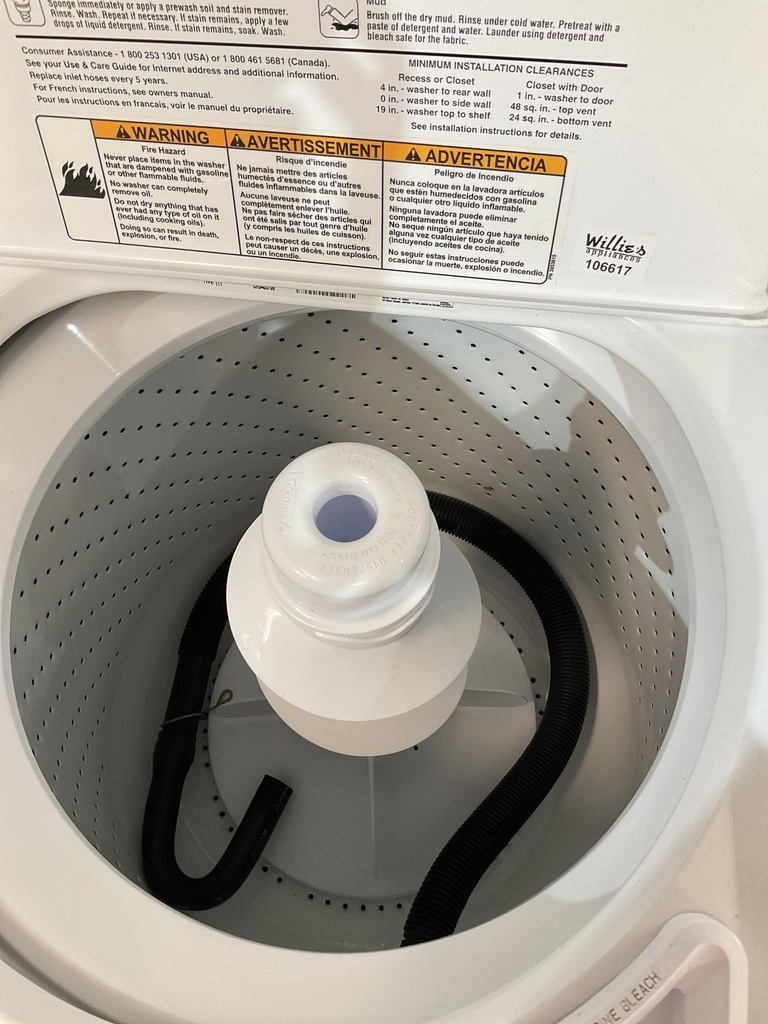Estate Used Washer Top-load 27inches (White) 